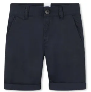 Boys Navy Chino Shorts