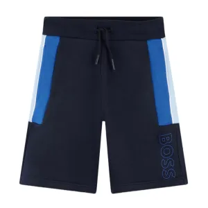 Boys Navy Jersey Short