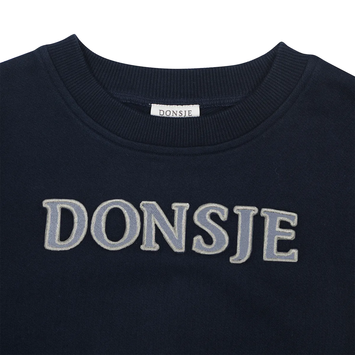Boys Navy Logo Sweater