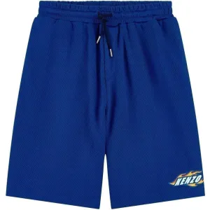 Boys Navy Mesh Fabian  Shorts