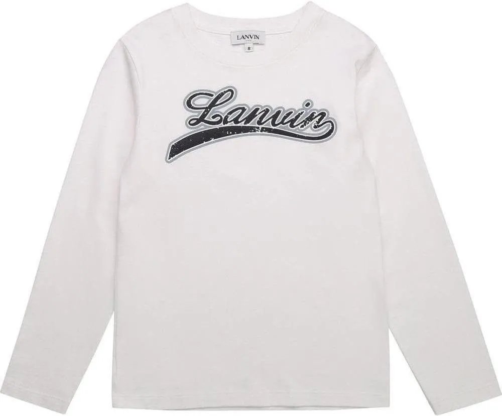 Boys Offwhite Logo T-Shirt