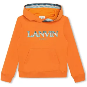 Boys Orange Curb Hoodie