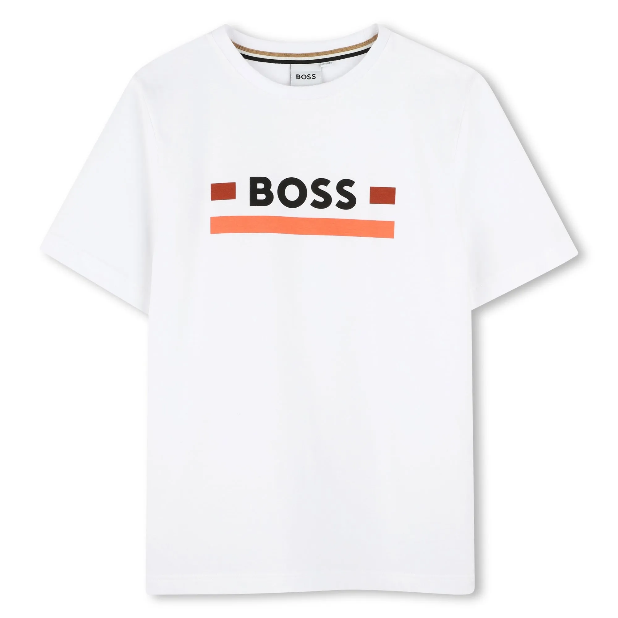 Boys Orange Short Set