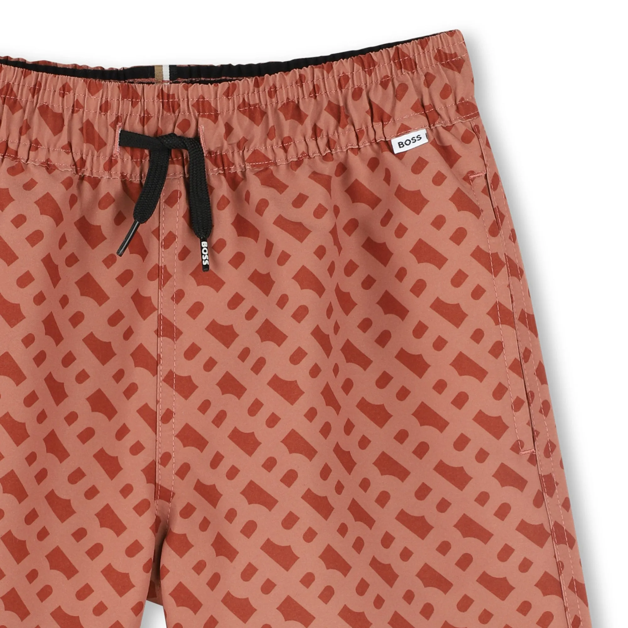 Boys Orange Swim Shorts
