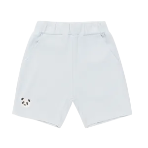 Boys Pale Blue Panda Shorts