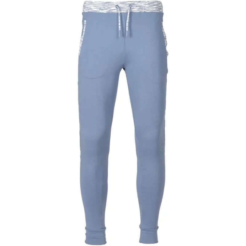 Boys Pale Blue Space-Dye Trim Cotton Tracksuit