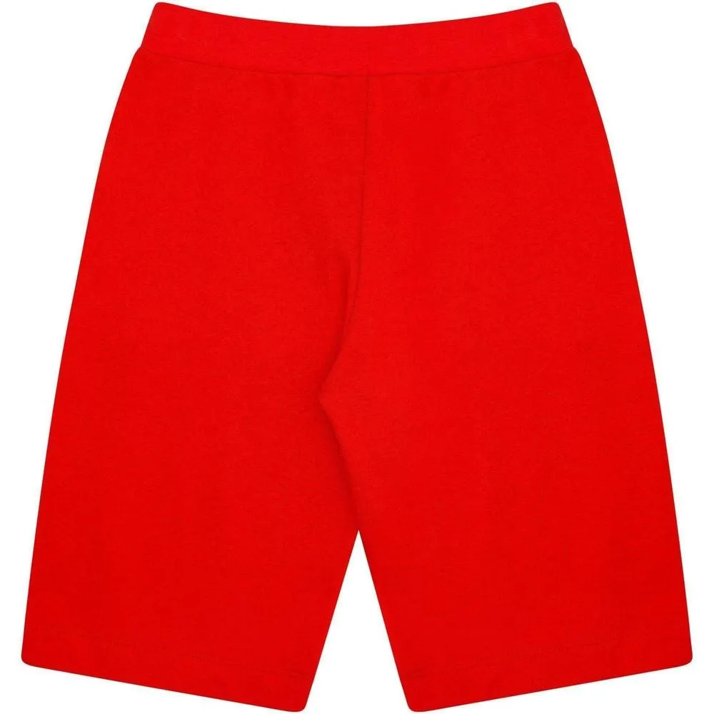 Boys Red And Navy Shorts
