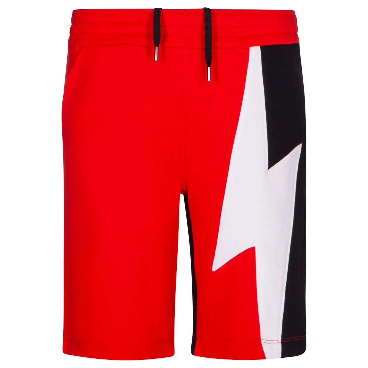 Boys Red Bolt Shorts