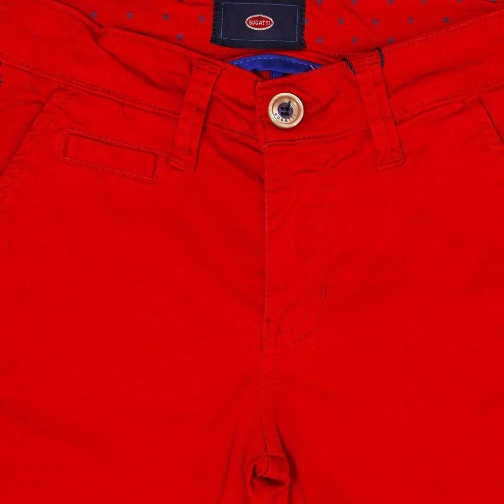 Boys Red 'Daniel' Short