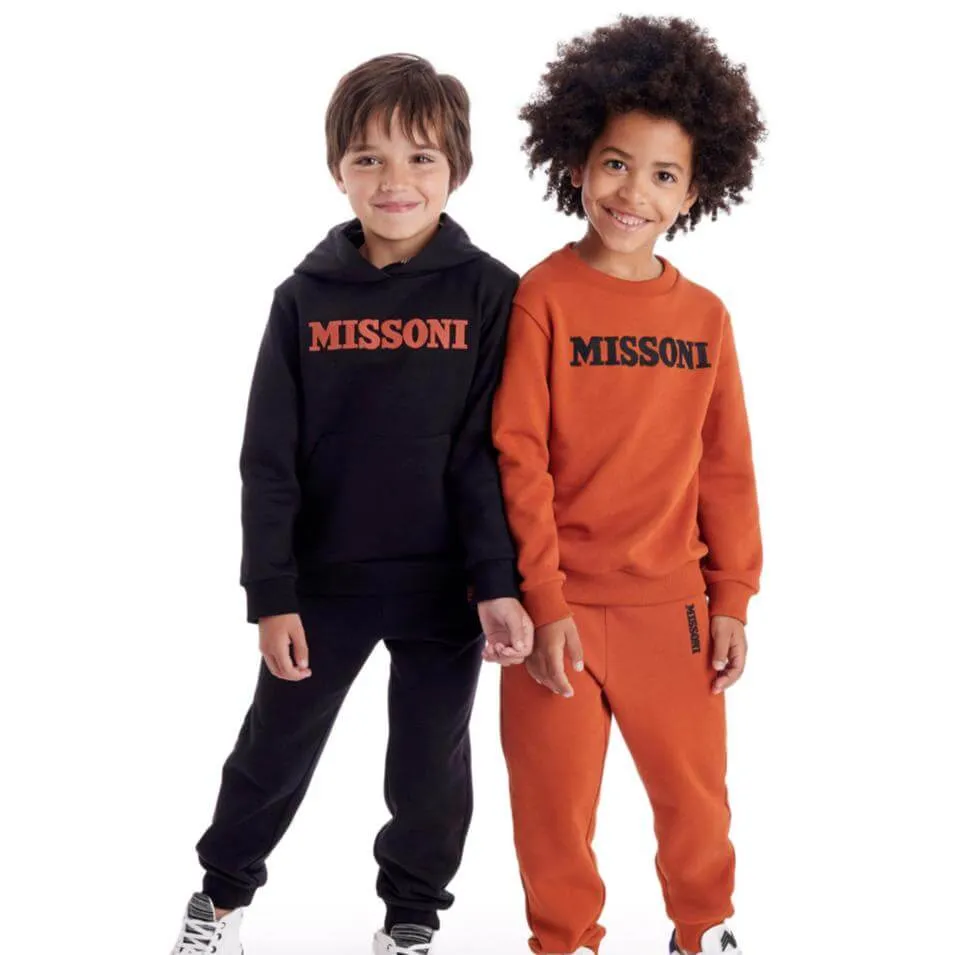 Boys Rust Sweater
