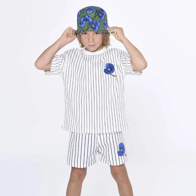 Boys Stripe Swim Shorts