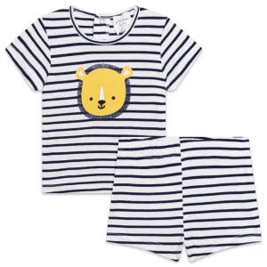 Boys Stripped Short Set
