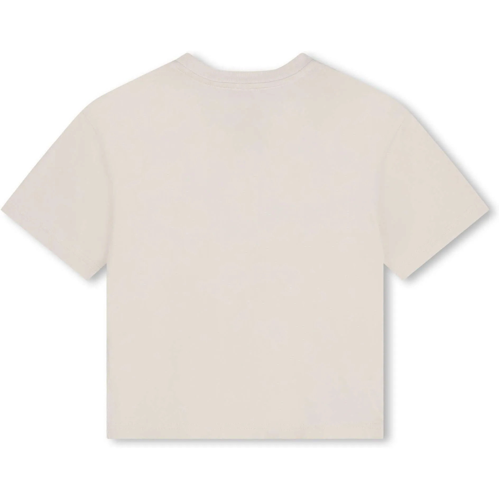 Boys White Short Sleeve T-shirt