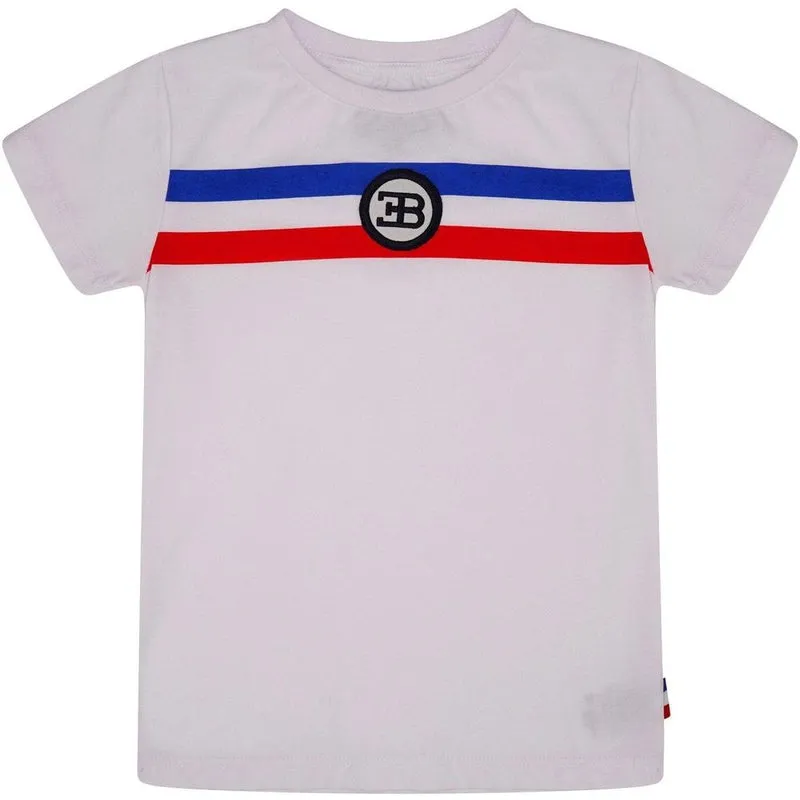 Boys White 'Zonta' T-Shirt