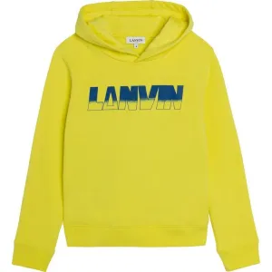 Boys Yellow / Blue Logo Hoodie