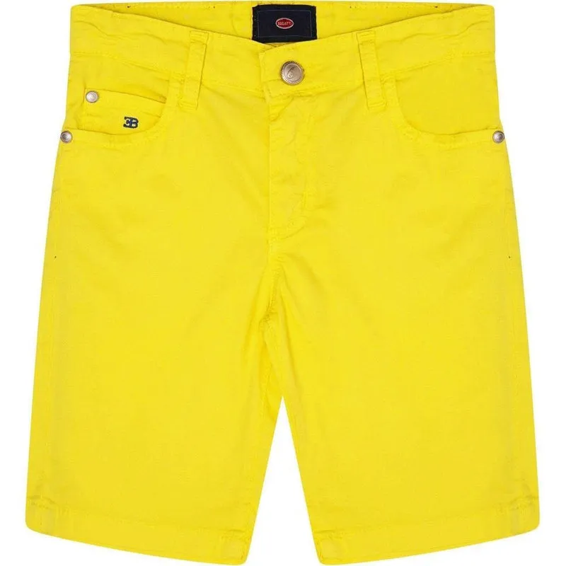 Boys Yellow 'Vitantnio' Short
