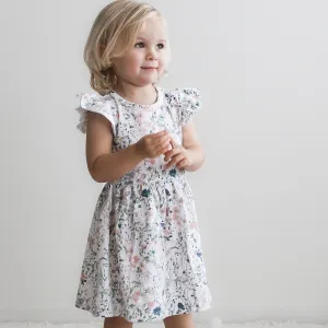 Burrow and Be Wildflower Flutter Dress 1 year