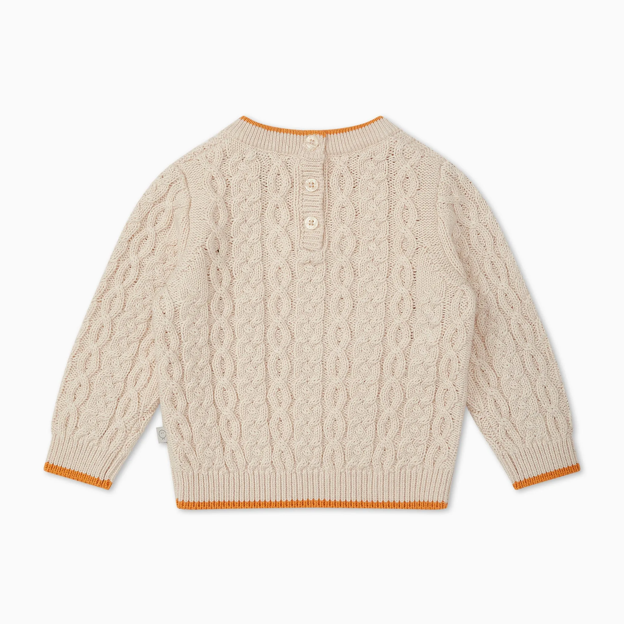 Cable Knit Tipped Jumper