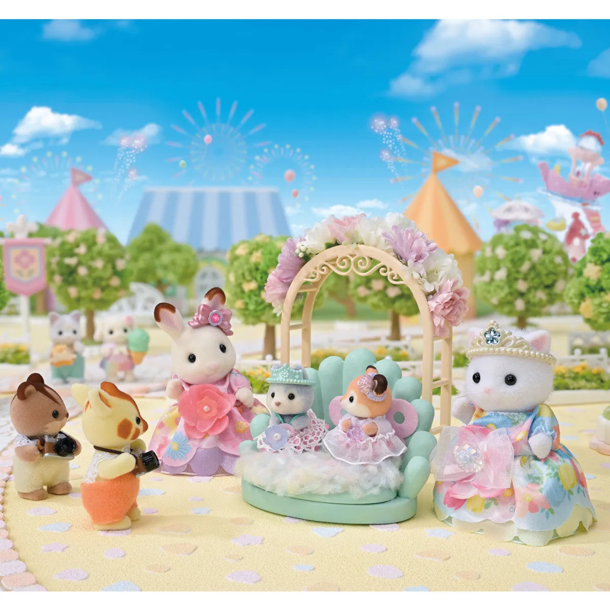 Calico Critters flowering princesses