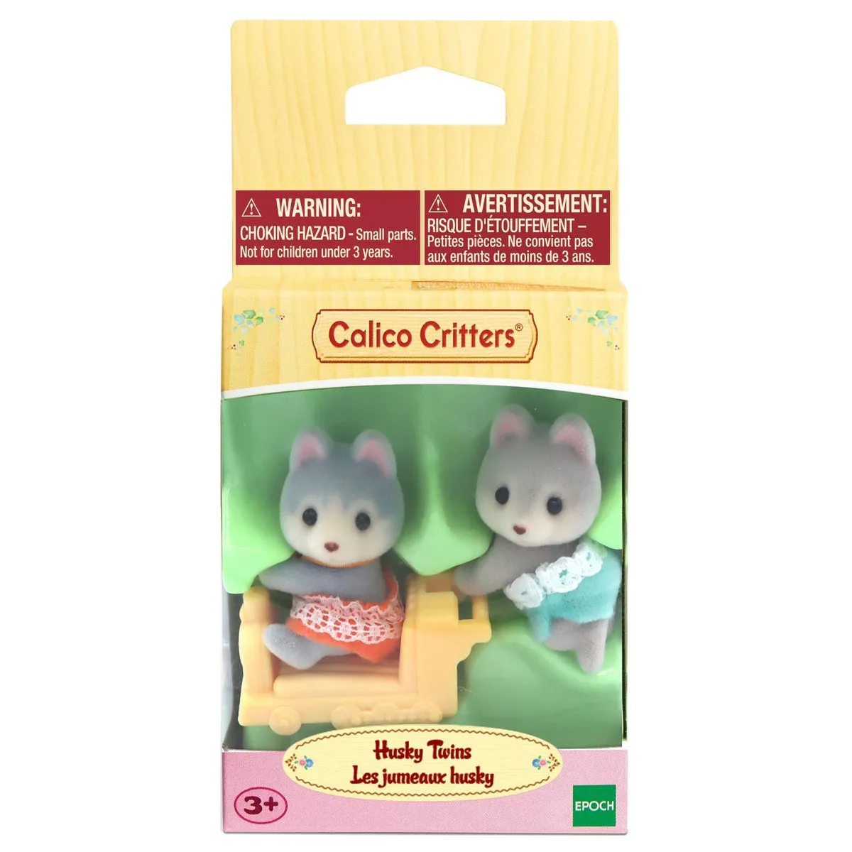 Calico Critters husky twins
