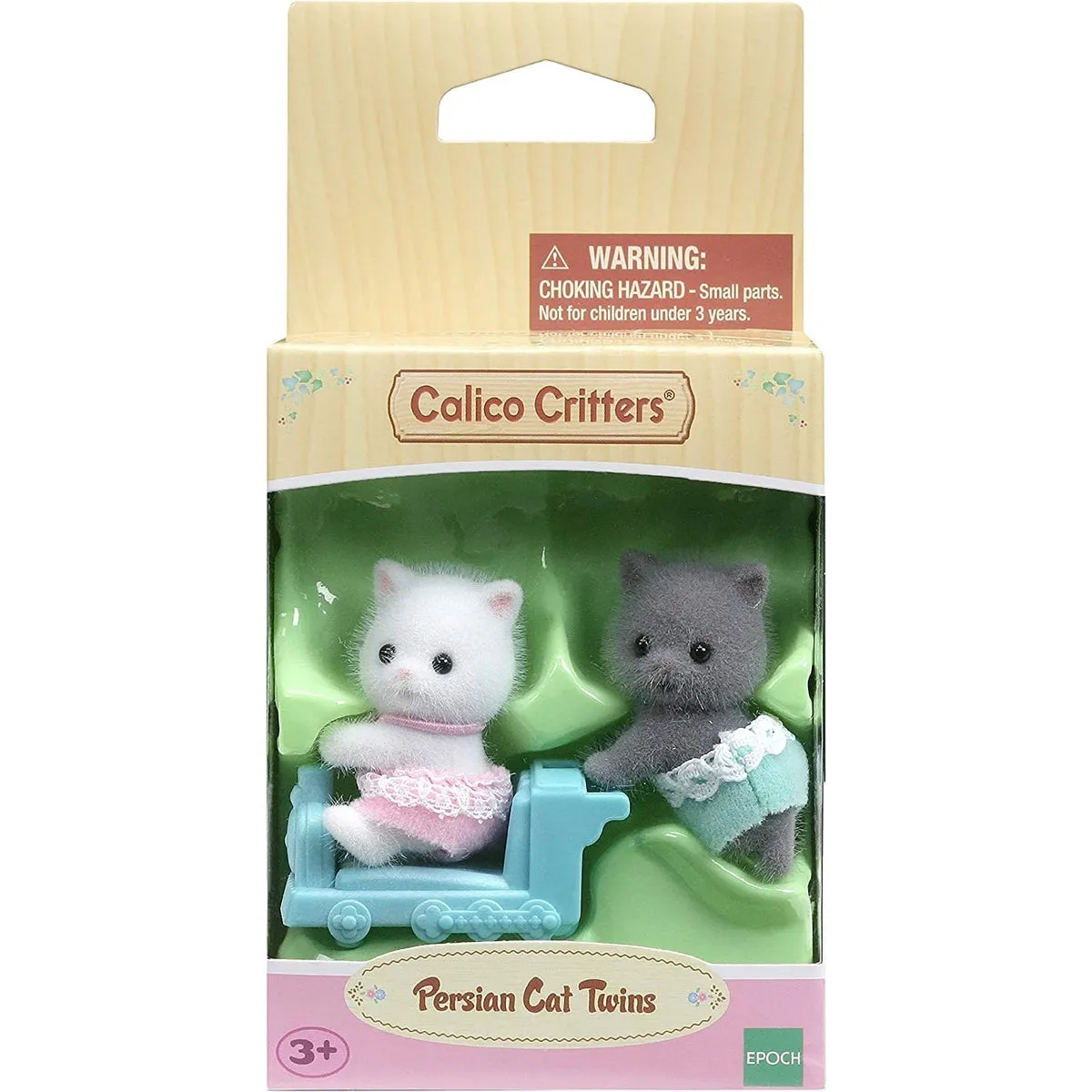 Calico Critters persian cat twins
