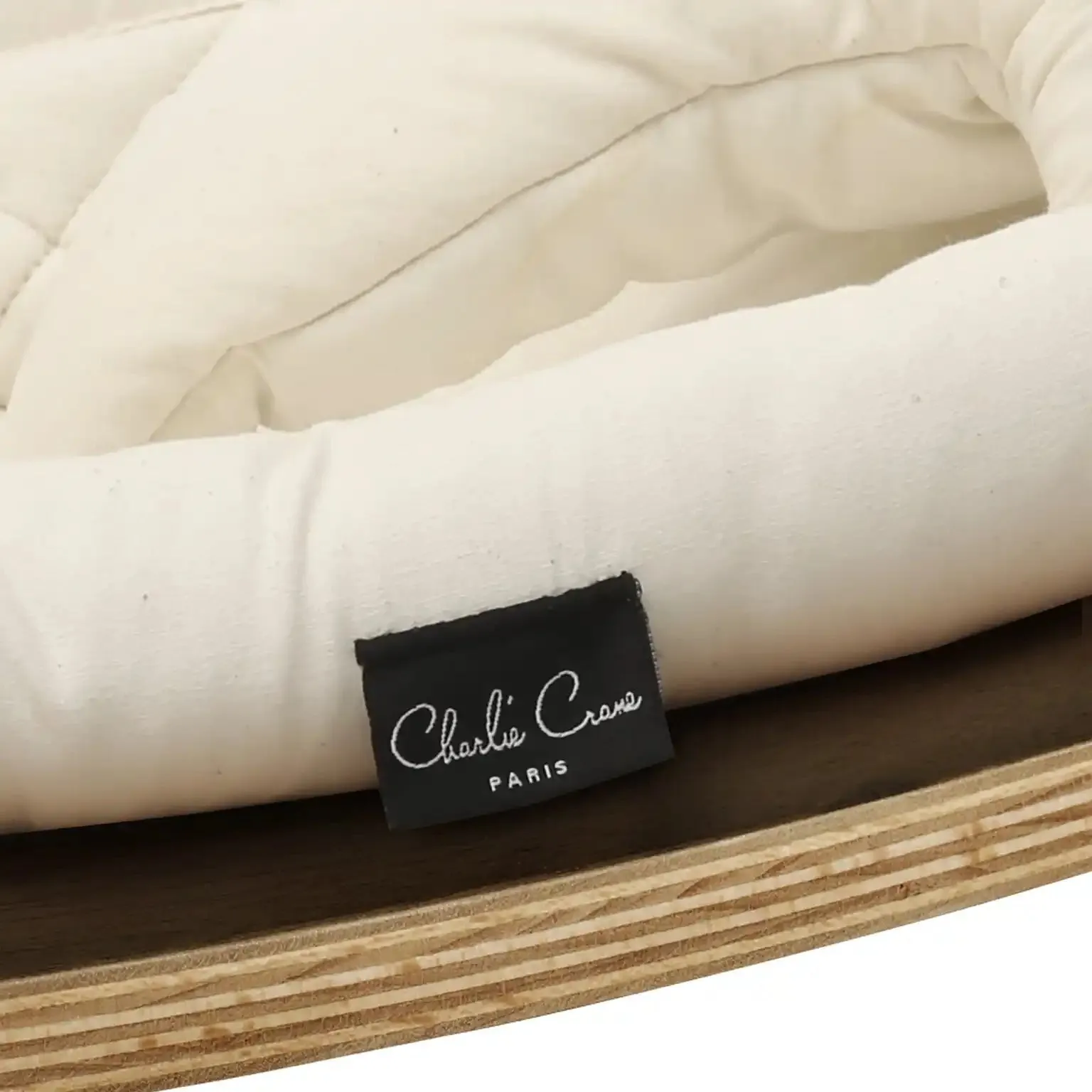 Charlie Crane, Baby Rocker Levo Walnut Organic White