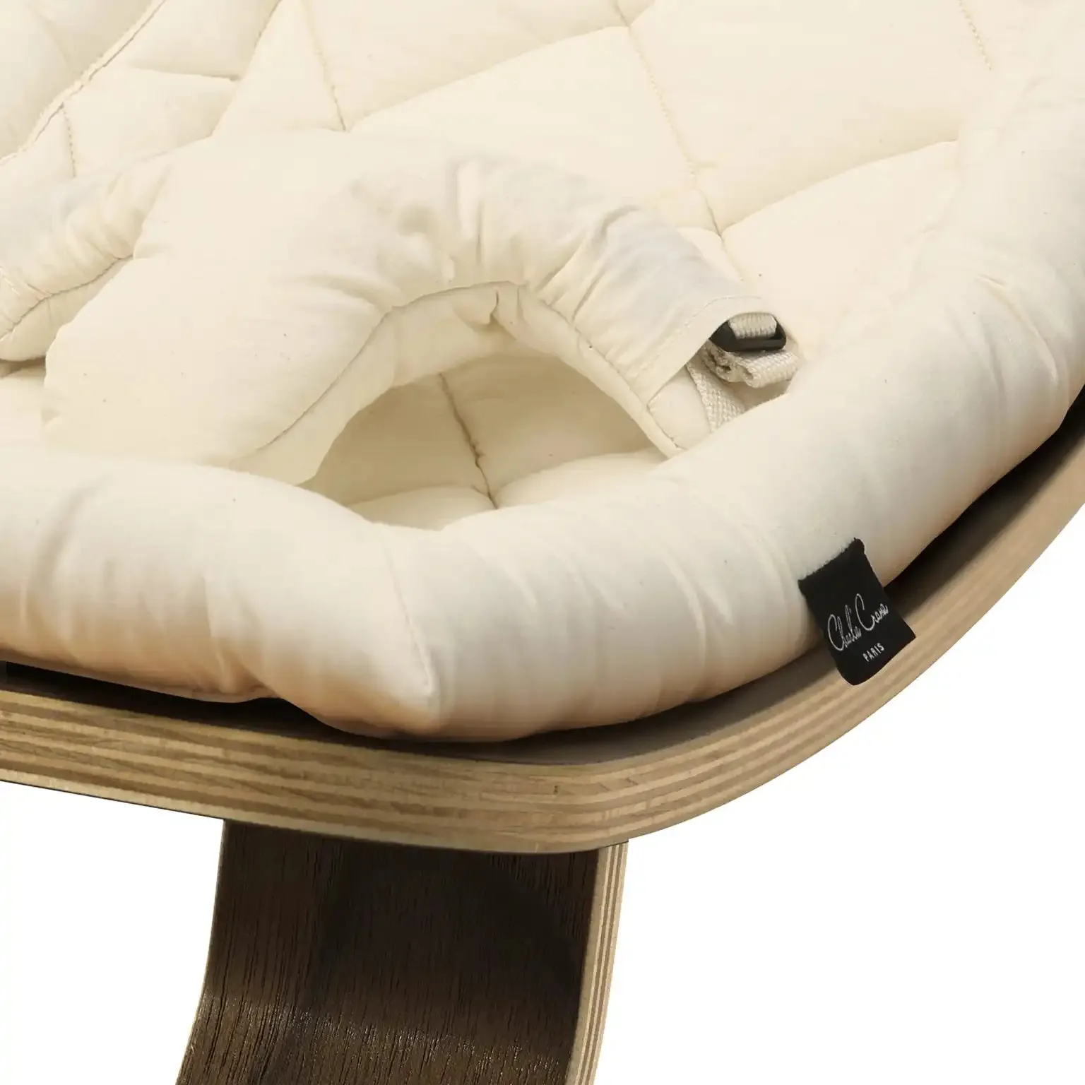 Charlie Crane, Baby Rocker Levo Walnut Organic White