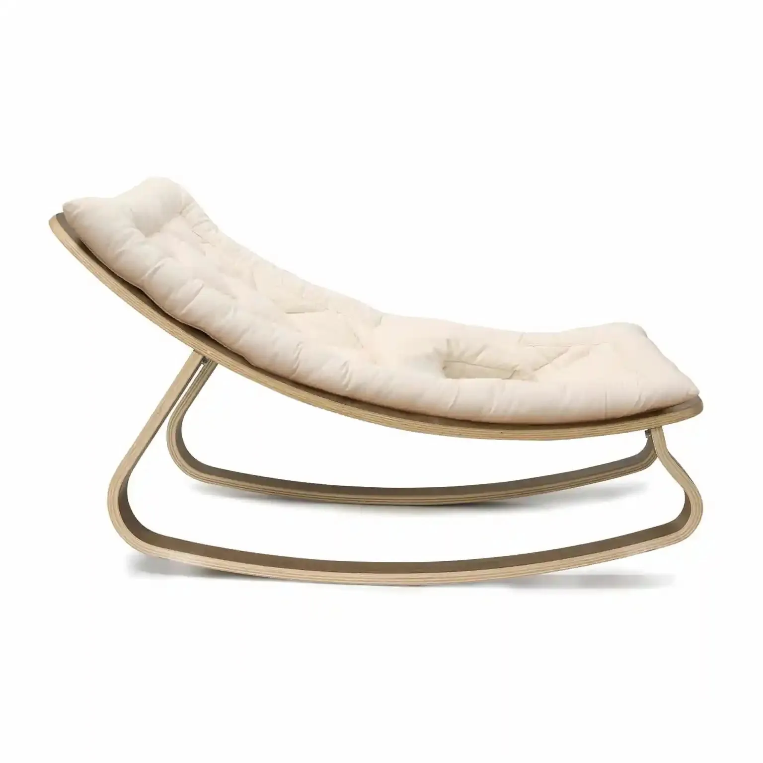 Charlie Crane, Baby Rocker Levo Walnut Organic White