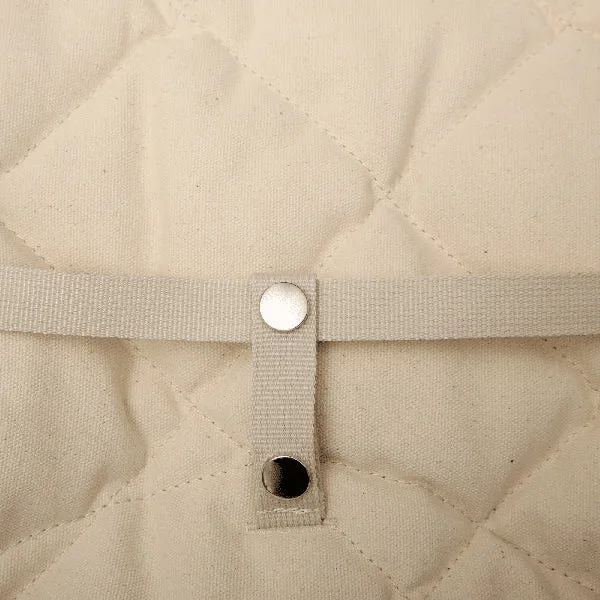Charlie Crane LEVO Rocker in Beech - Fur Milk Cushion