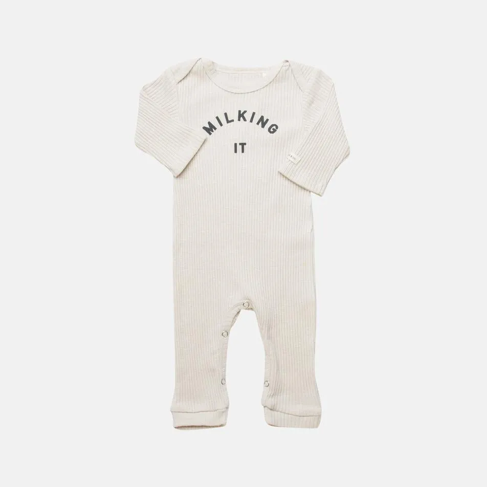 Claude & Co, Milking It Oat Sleepsuit