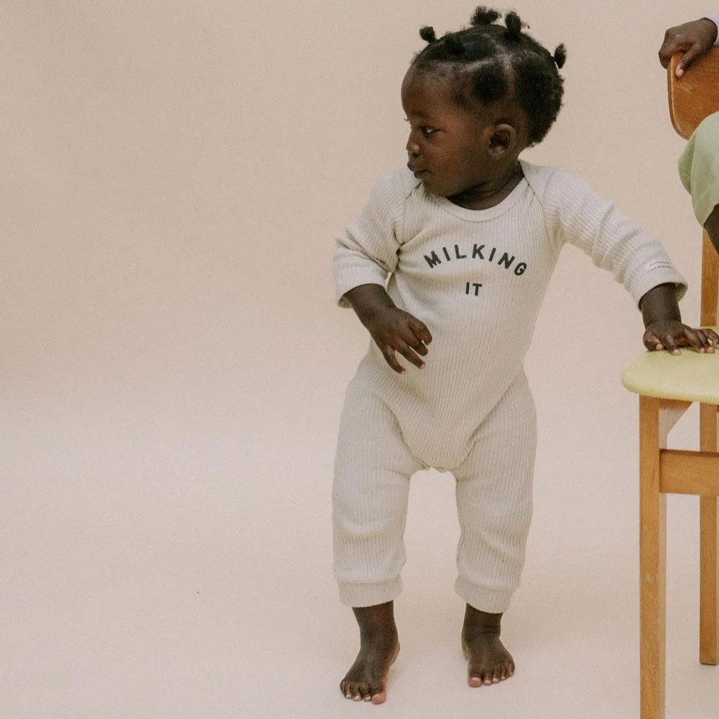 Claude & Co, Milking It Oat Sleepsuit