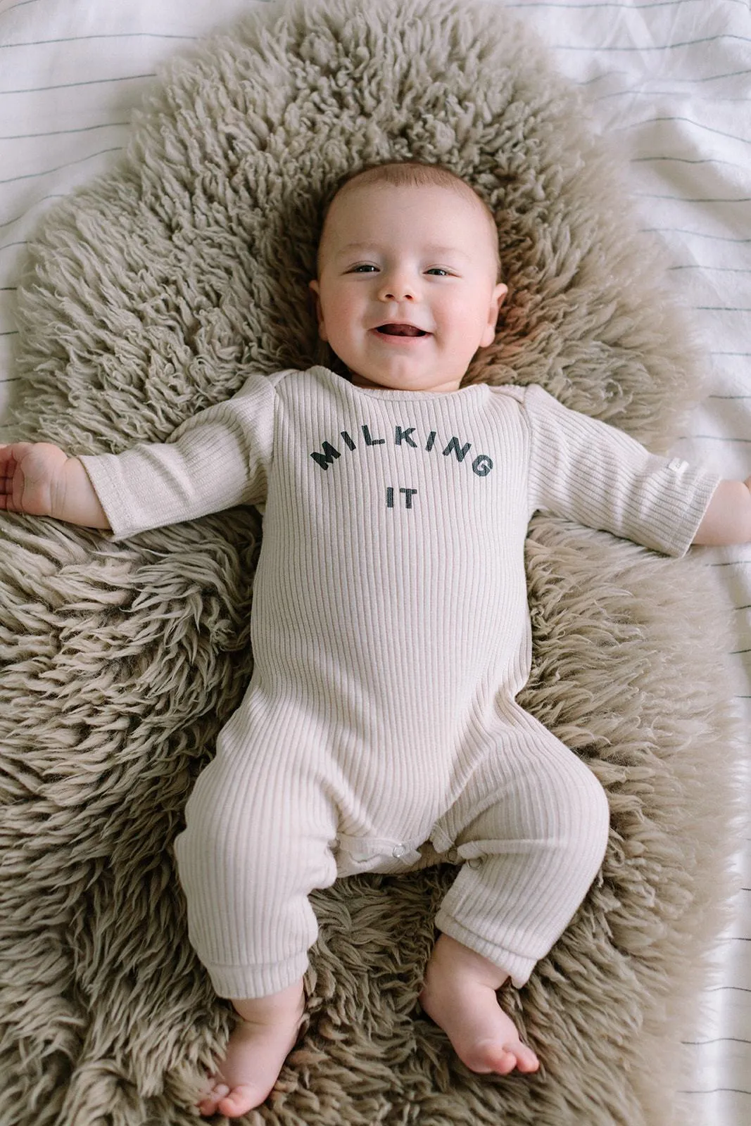 Claude & Co, Milking It Oat Sleepsuit
