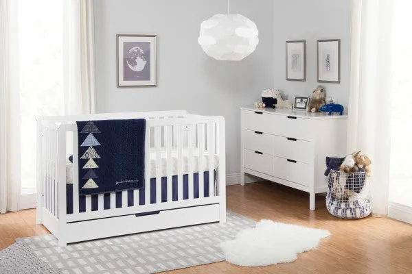 Colby 4 in 1 Crib w/ Trundle Drawer
