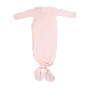 COPPER PEARL Knotted Gown - Blush