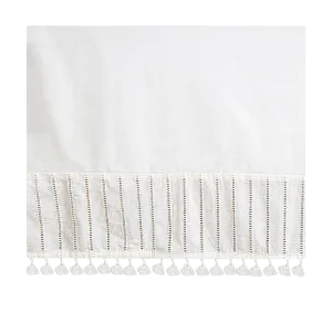 CRANE Boho Crib Skirt - Off-White