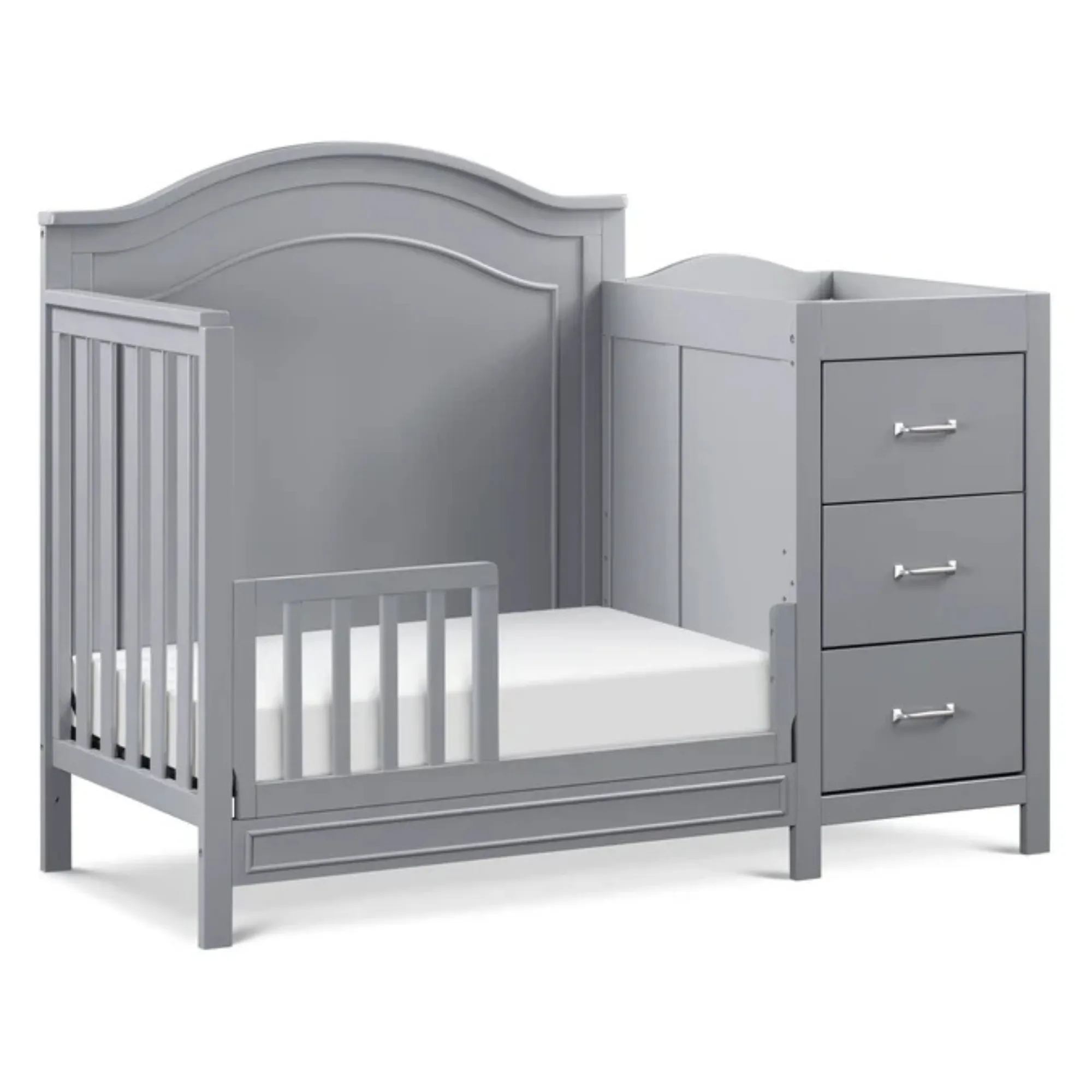 DAVINCI Charlie 4-in-1 Convertible Mini Crib & Changer