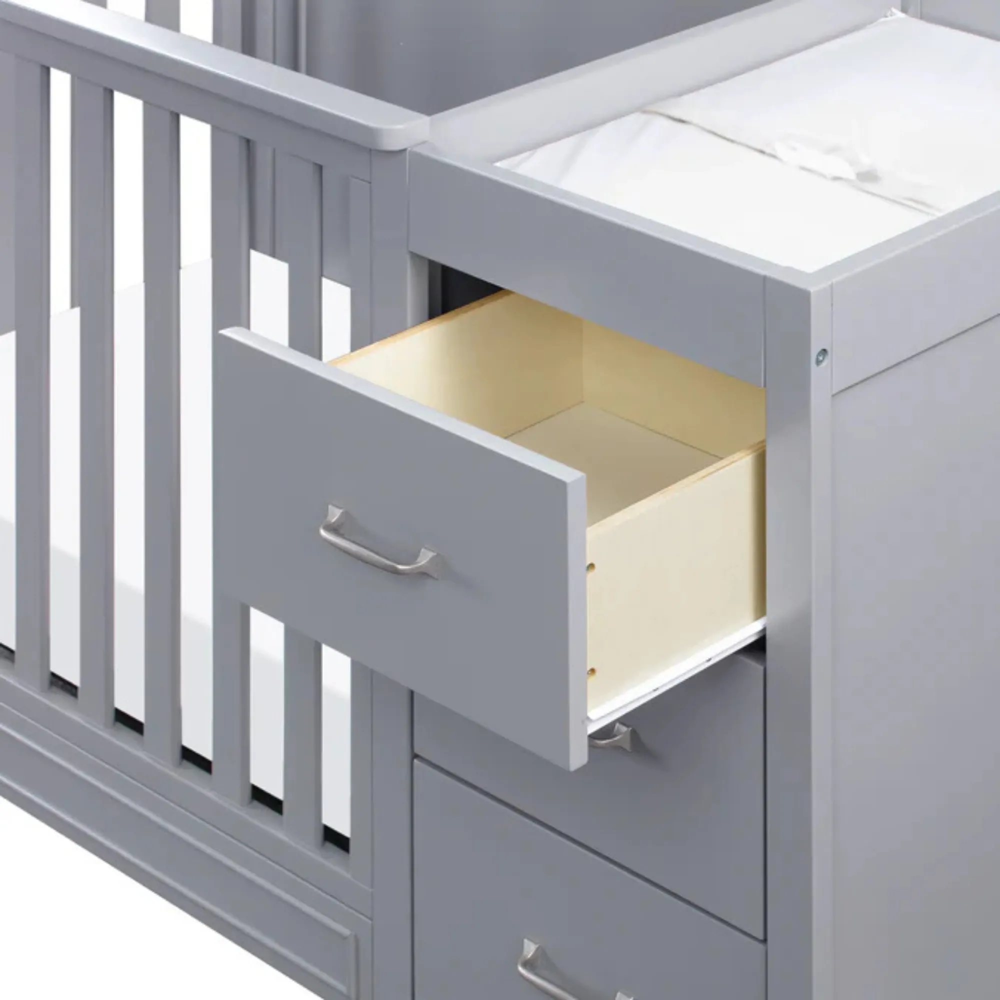 DAVINCI Charlie 4-in-1 Convertible Mini Crib & Changer