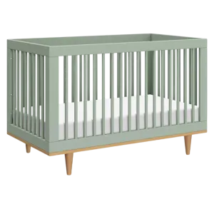 DAVINCI Marley 3-In-1 Convertible Crib - Light Sage/Honey