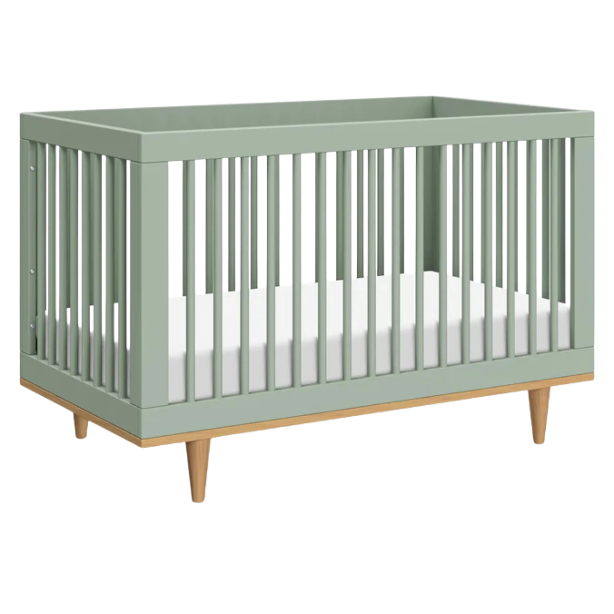 DAVINCI Marley 3-In-1 Convertible Crib - Light Sage/Honey