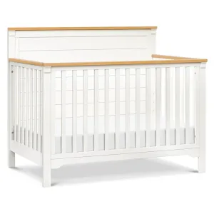 DAVINCI Shea 4-in-1 Convertible Crib - Warm White Honey - Warm White/Honey