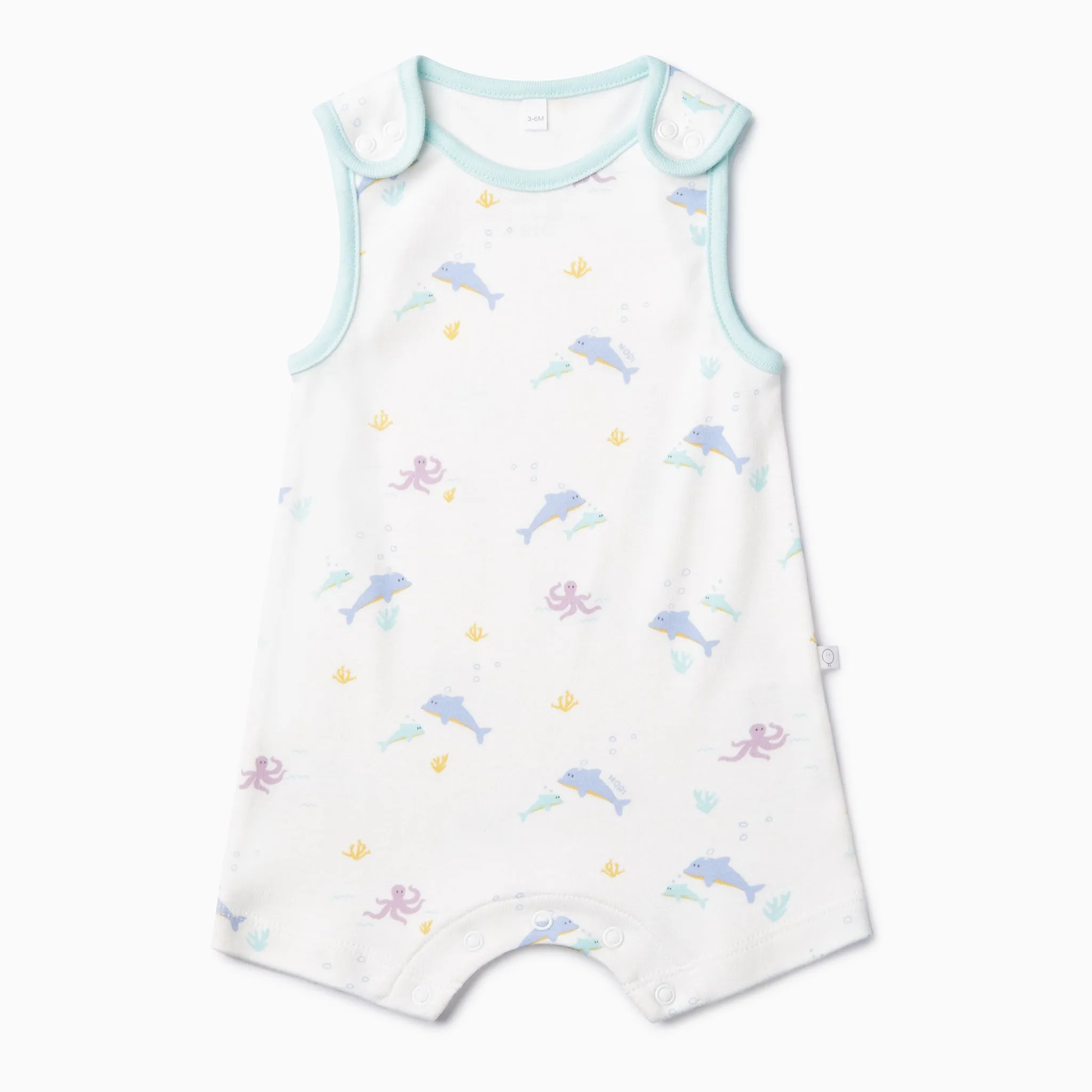 Dolphin Beach Romper & Sun Hat