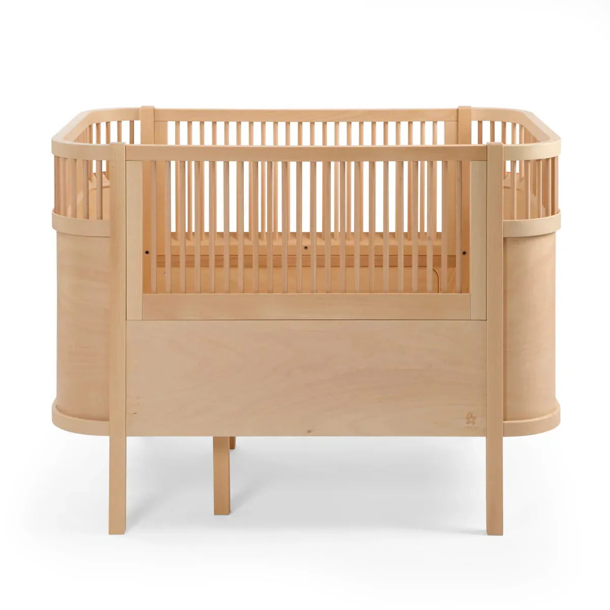 *Ex-Display* Sebra, Extendable Cot Bed Baby & Junior, Wooden   Mattress