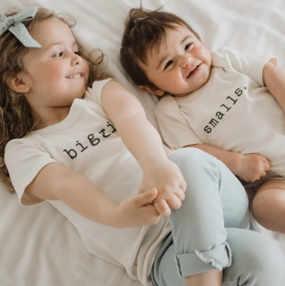 Finn & Emma, Graphic Print Bodysuit, Smalls Sibling Pair