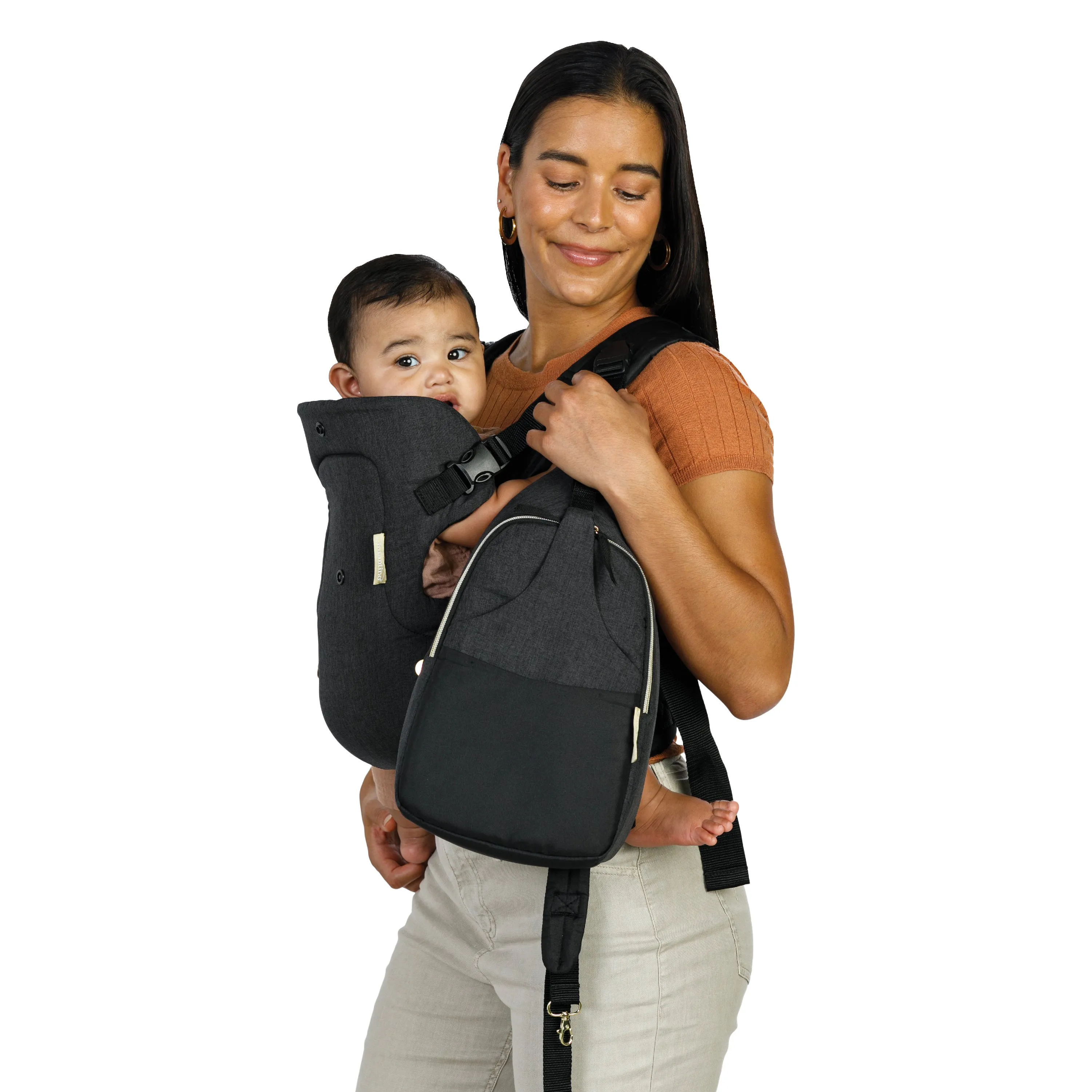 Flip 4-in-1 Convertible Carrier & Crossbody Diaper Bag Set