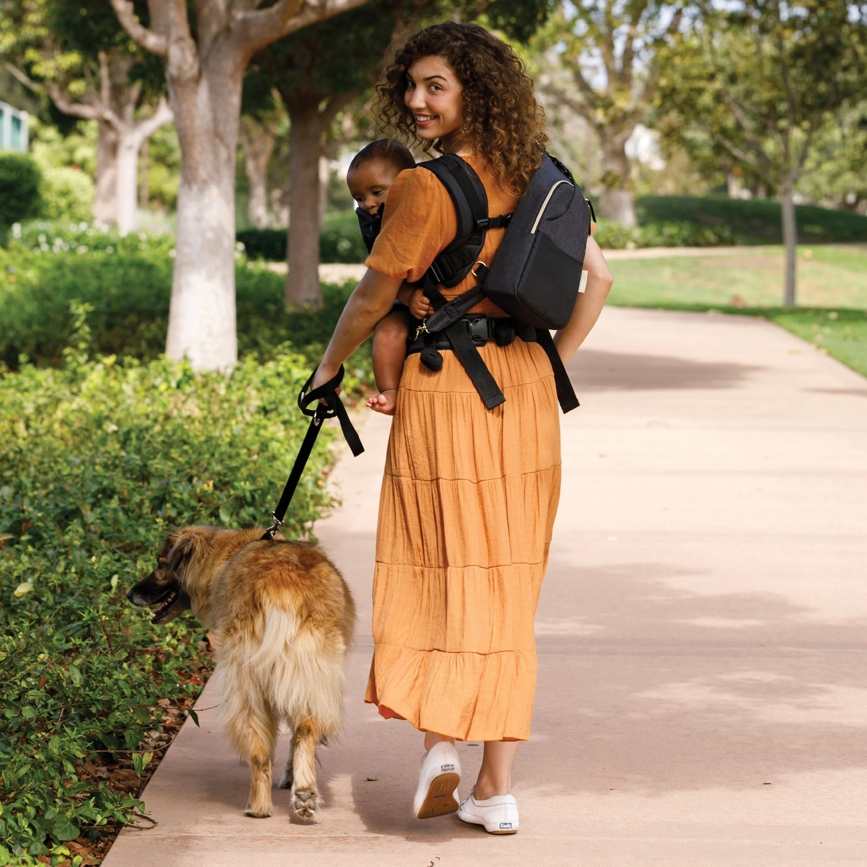 Flip 4-in-1 Convertible Carrier & Crossbody Diaper Bag Set