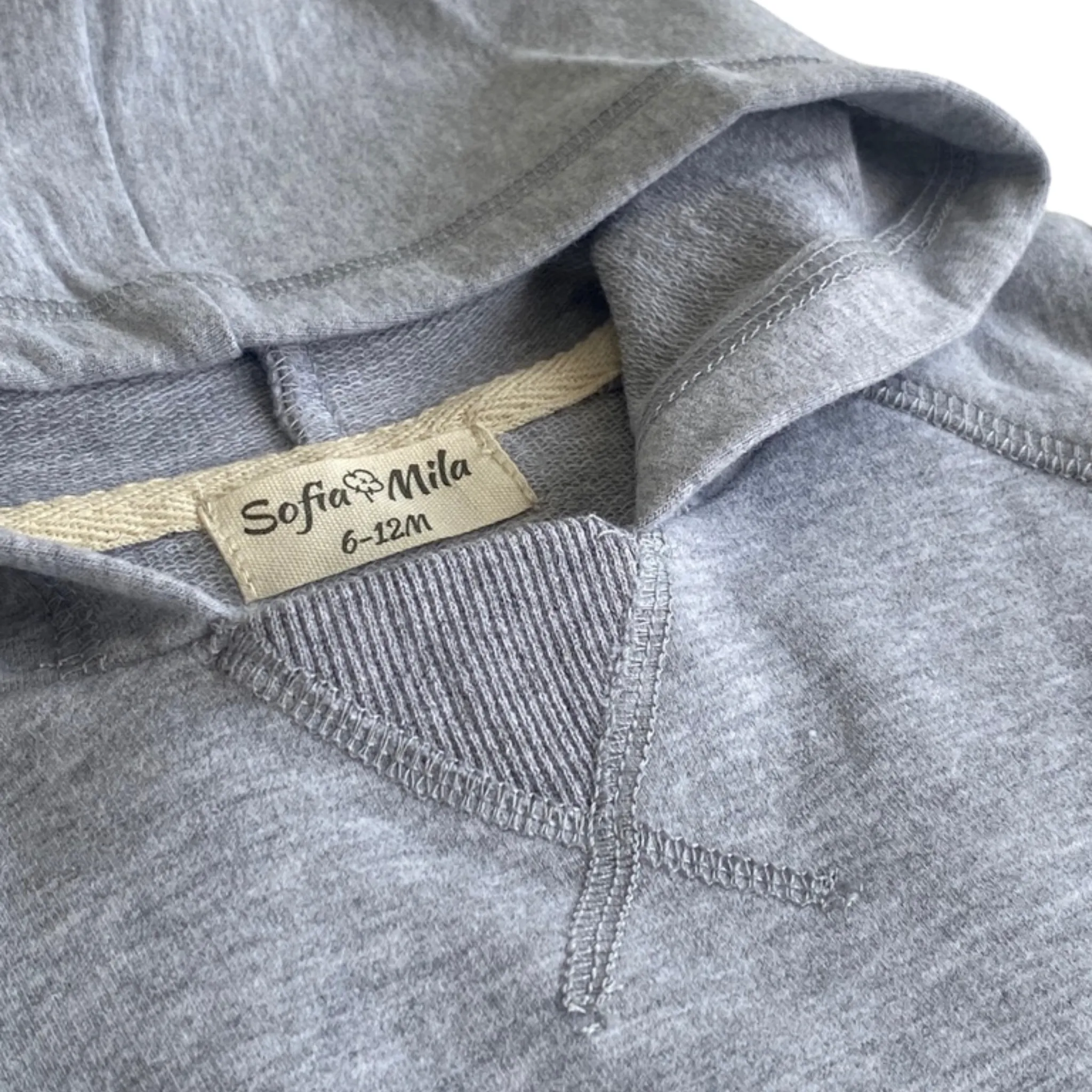 French Terry Hoodies For Babies and Kids