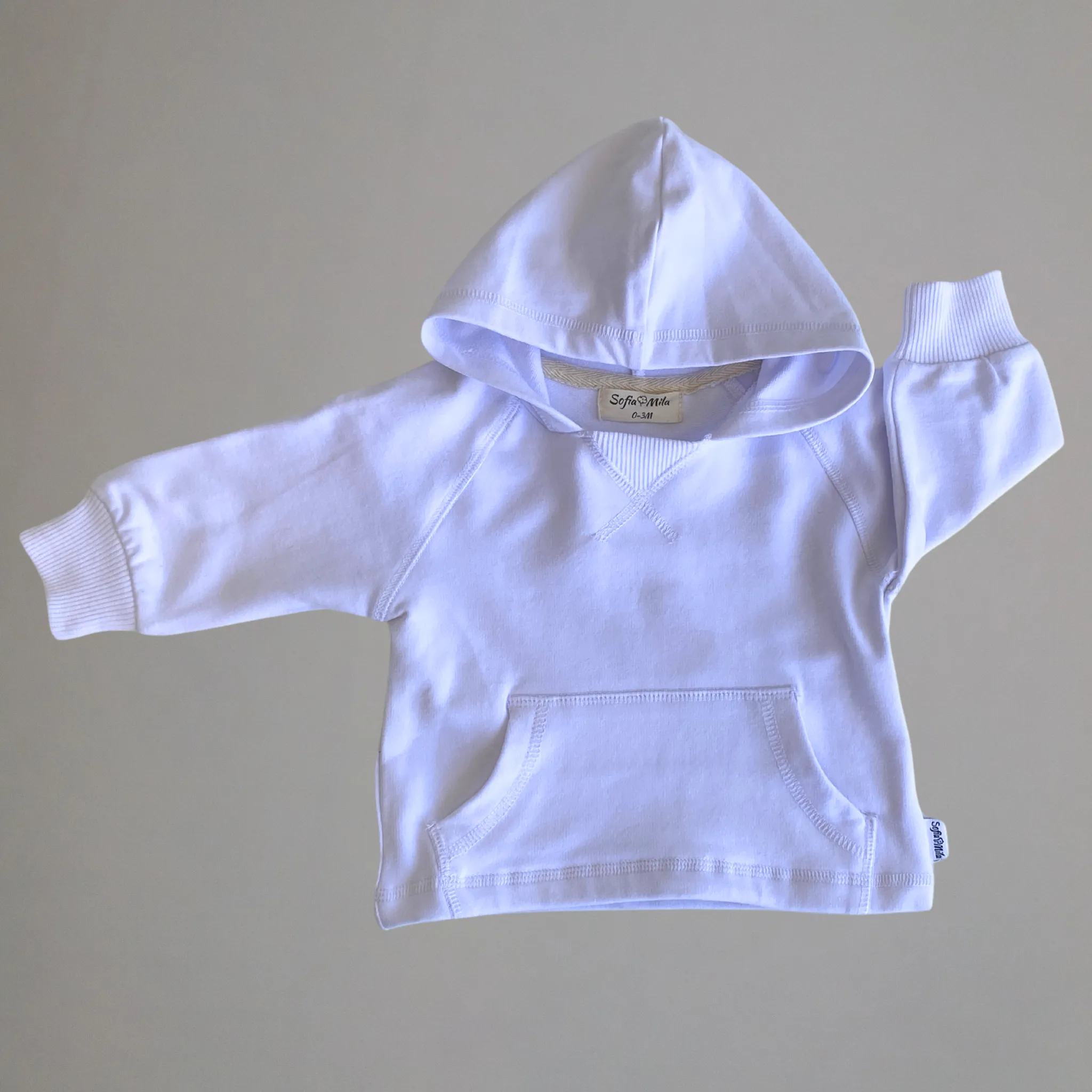 French Terry Hoodies For Babies and Kids