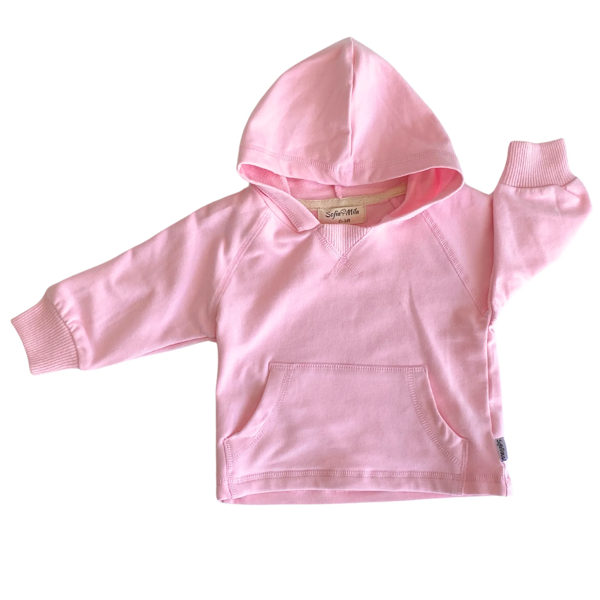 French Terry Hoodies For Babies and Kids