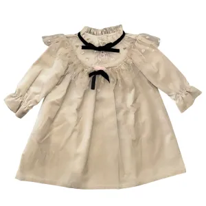 Girls Beige Dress