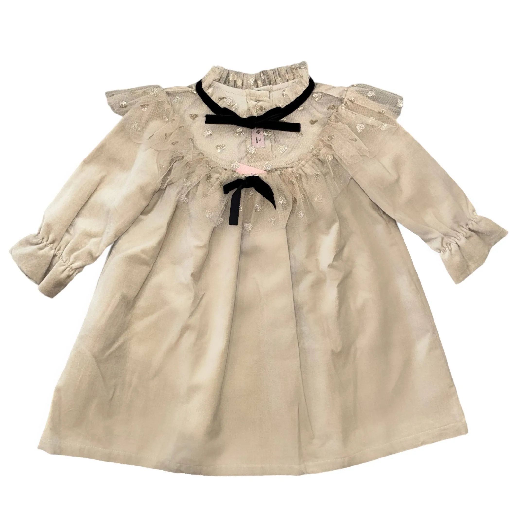 Girls Beige Dress